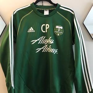 Adidas Timbers Authentic Warmup Sweater